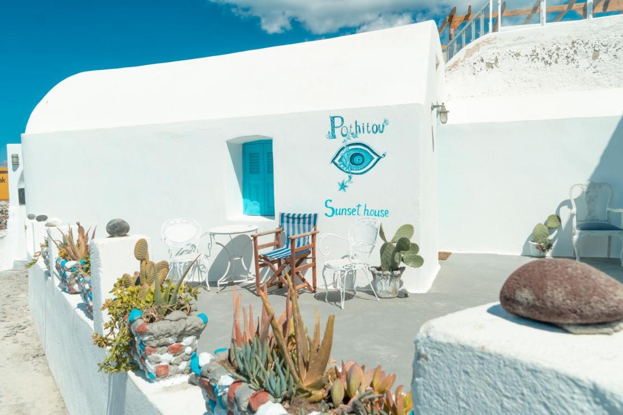 Oia Sunset House Pothitou Villa Bagian luar foto