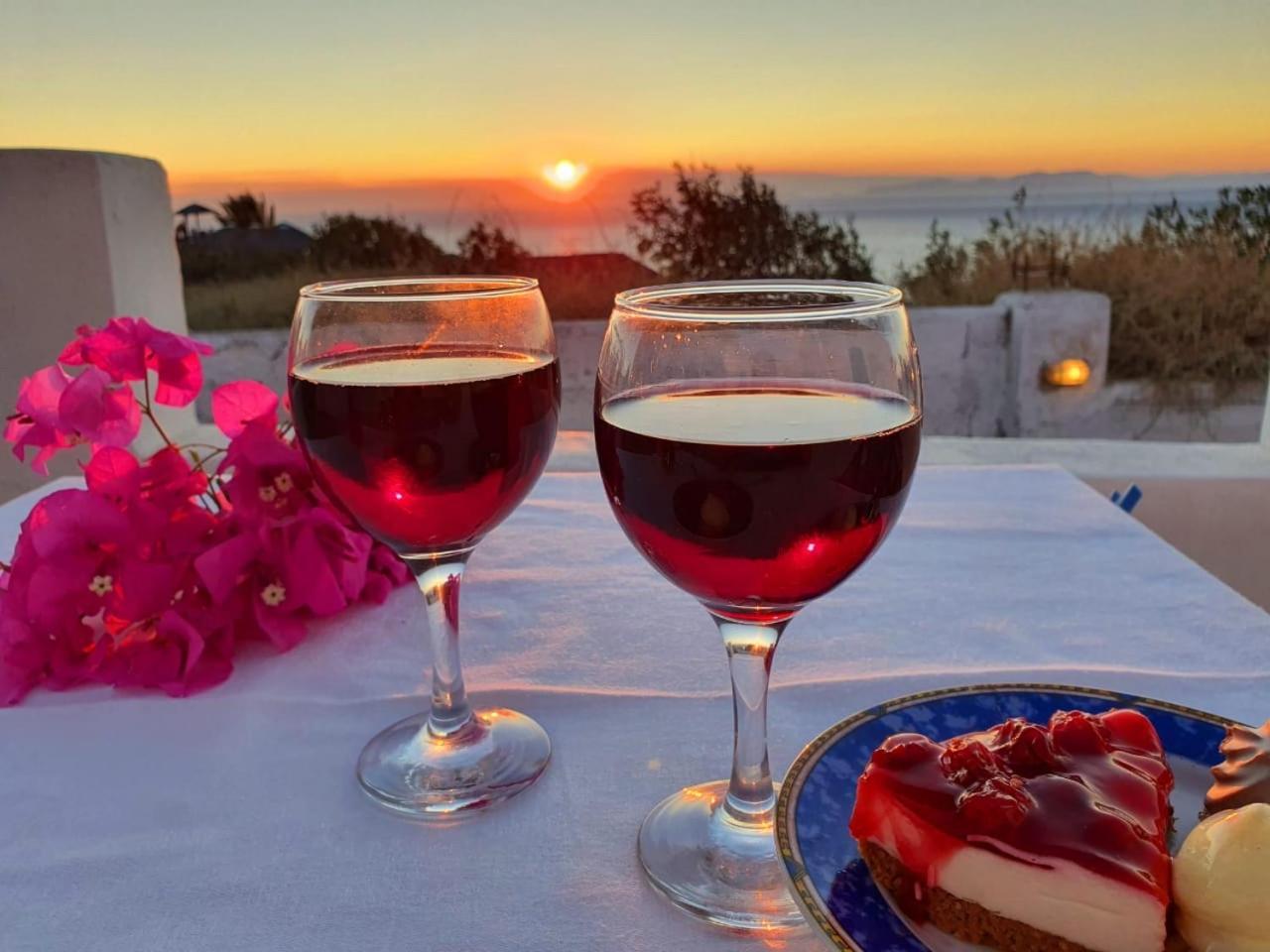 Oia Sunset House Pothitou Villa Bagian luar foto
